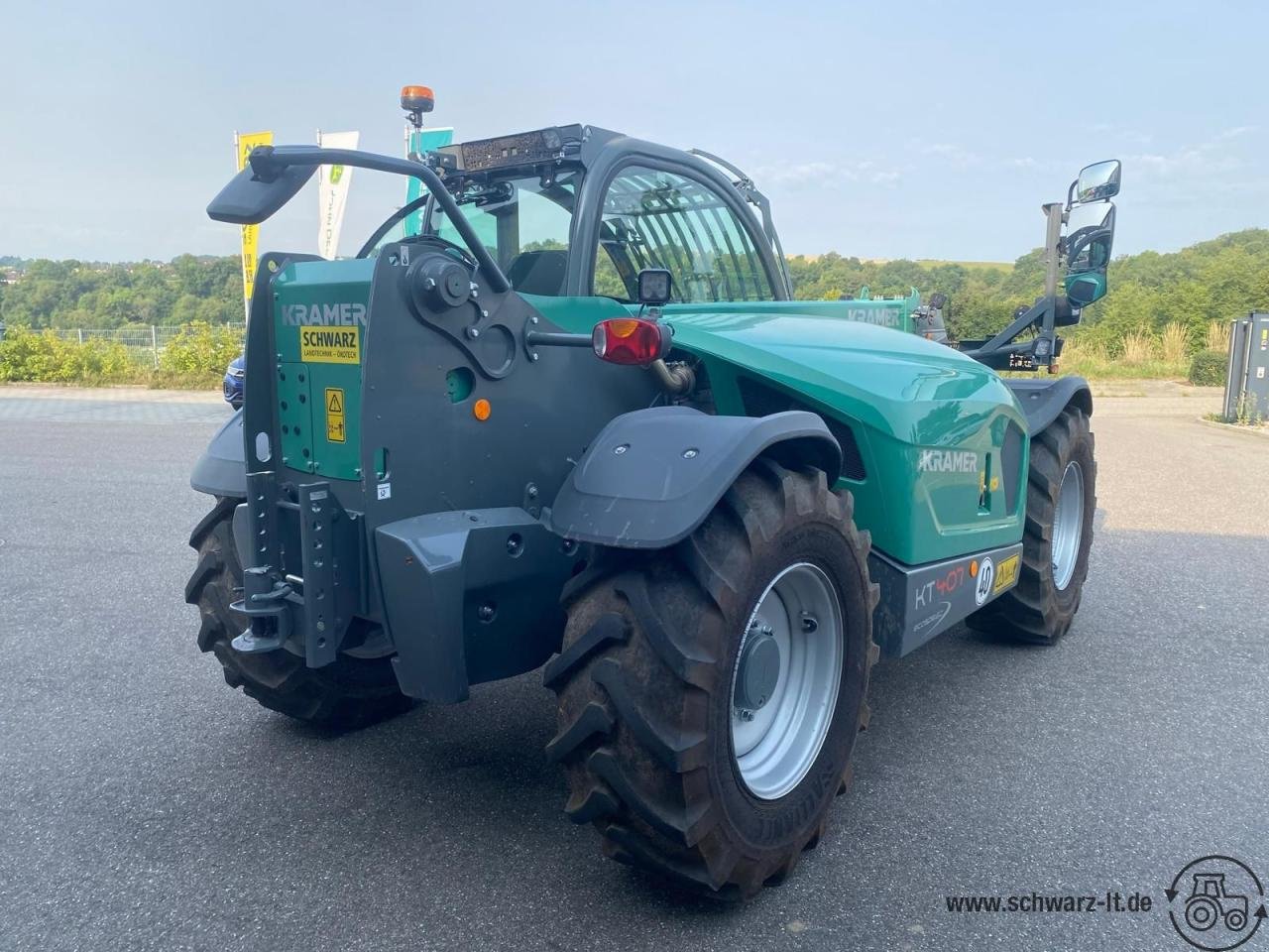 Teleskoplader del tipo Kramer KT 407, Neumaschine en Aspach (Imagen 5)