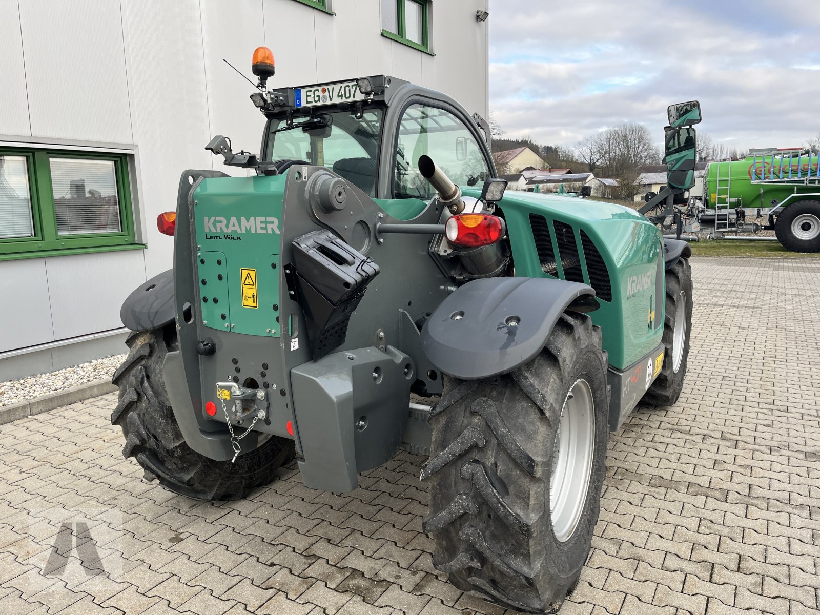 Teleskoplader of the type Kramer KT 407, Gebrauchtmaschine in Eggenfelden (Picture 5)