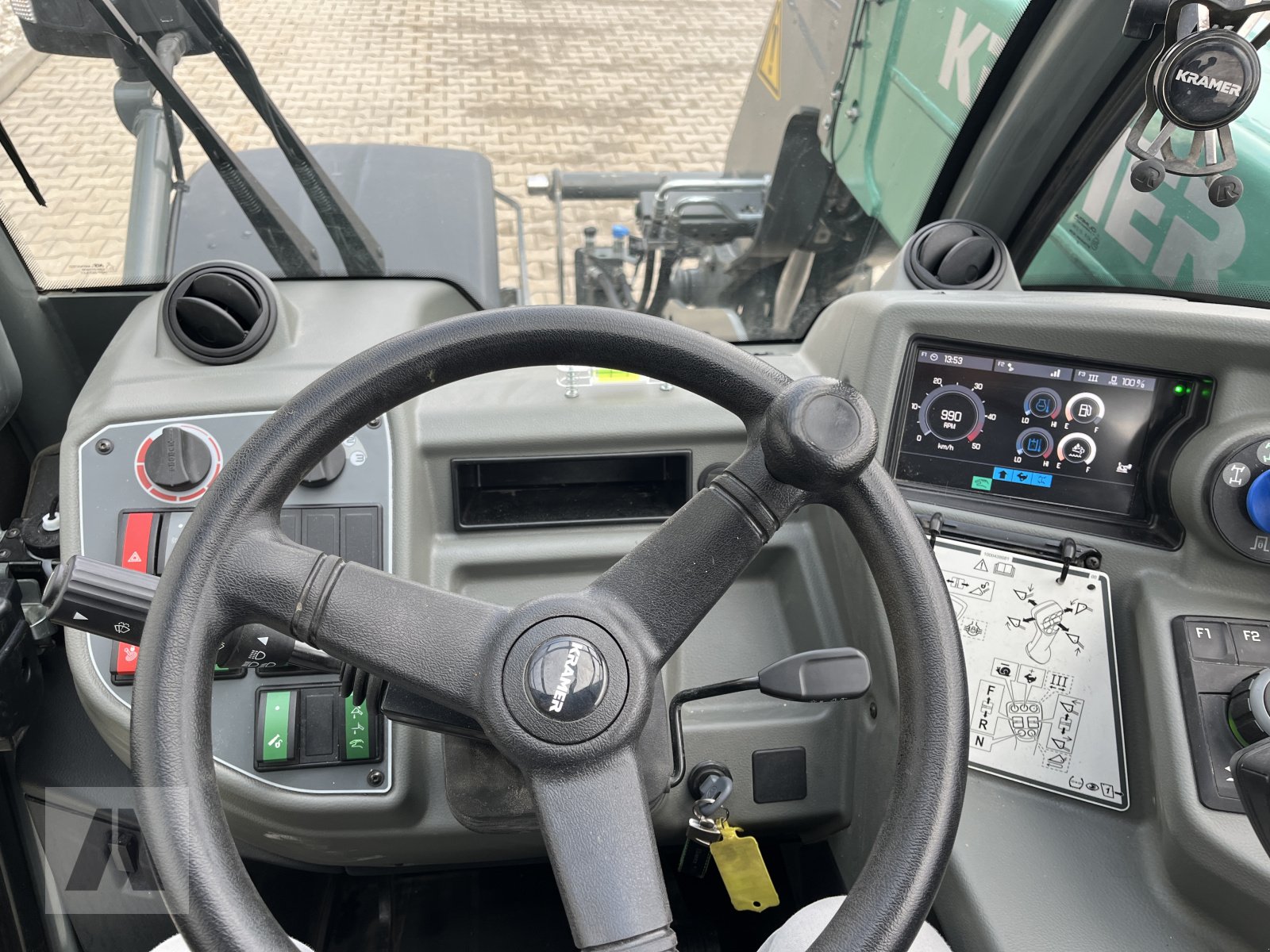 Teleskoplader of the type Kramer KT 407, Gebrauchtmaschine in Eggenfelden (Picture 12)