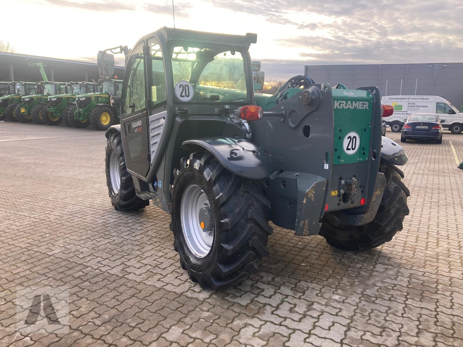 Teleskoplader a típus Kramer KT 407, Gebrauchtmaschine ekkor: Langweid am Lech (Kép 5)