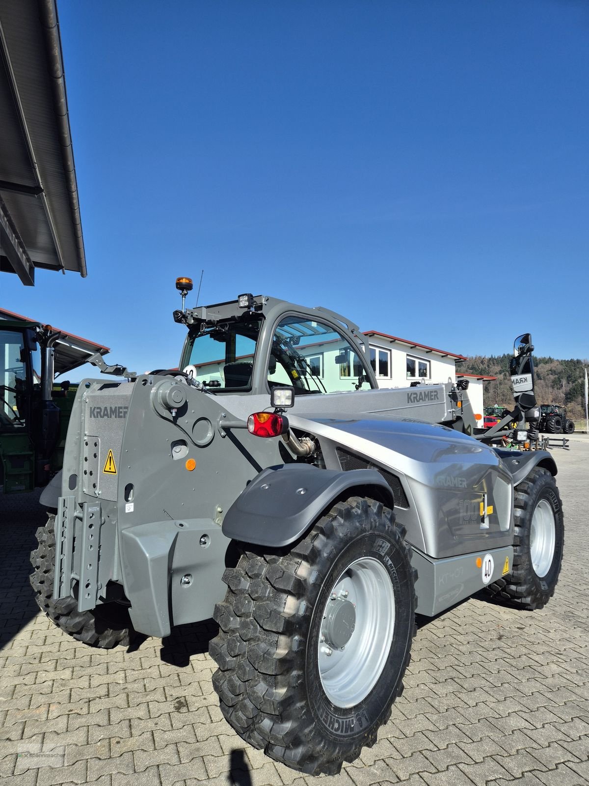 Teleskoplader Türe ait Kramer KT 407, Neumaschine içinde Auerbach (resim 2)