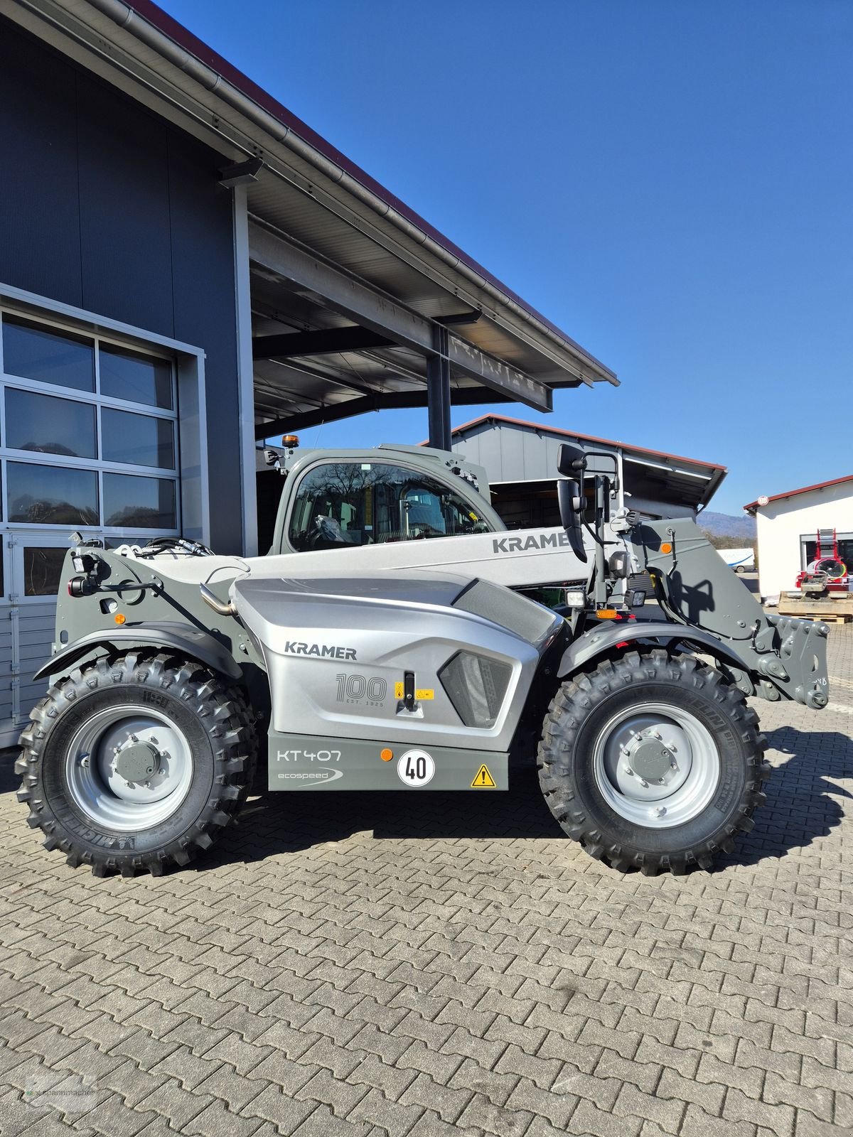 Teleskoplader Türe ait Kramer KT 407, Neumaschine içinde Auerbach (resim 1)