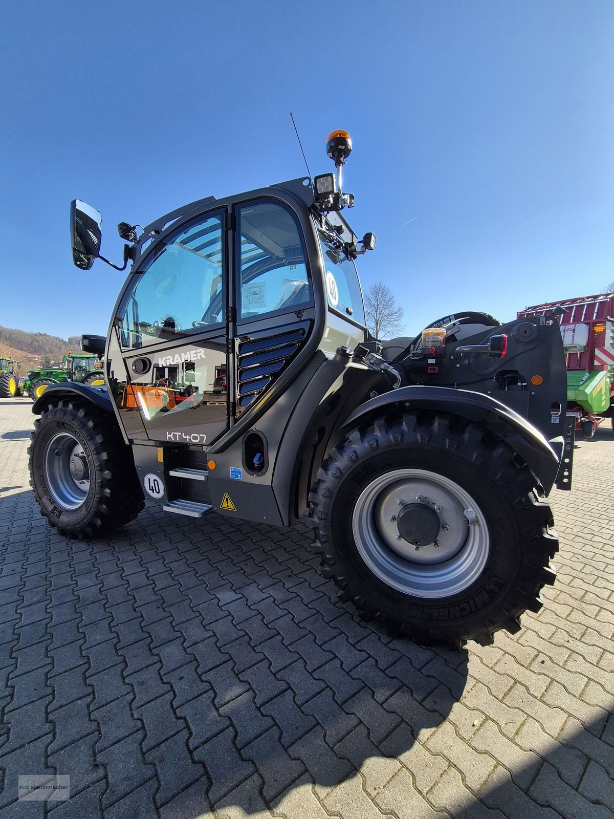 Teleskoplader Türe ait Kramer KT 407, Neumaschine içinde Auerbach (resim 4)