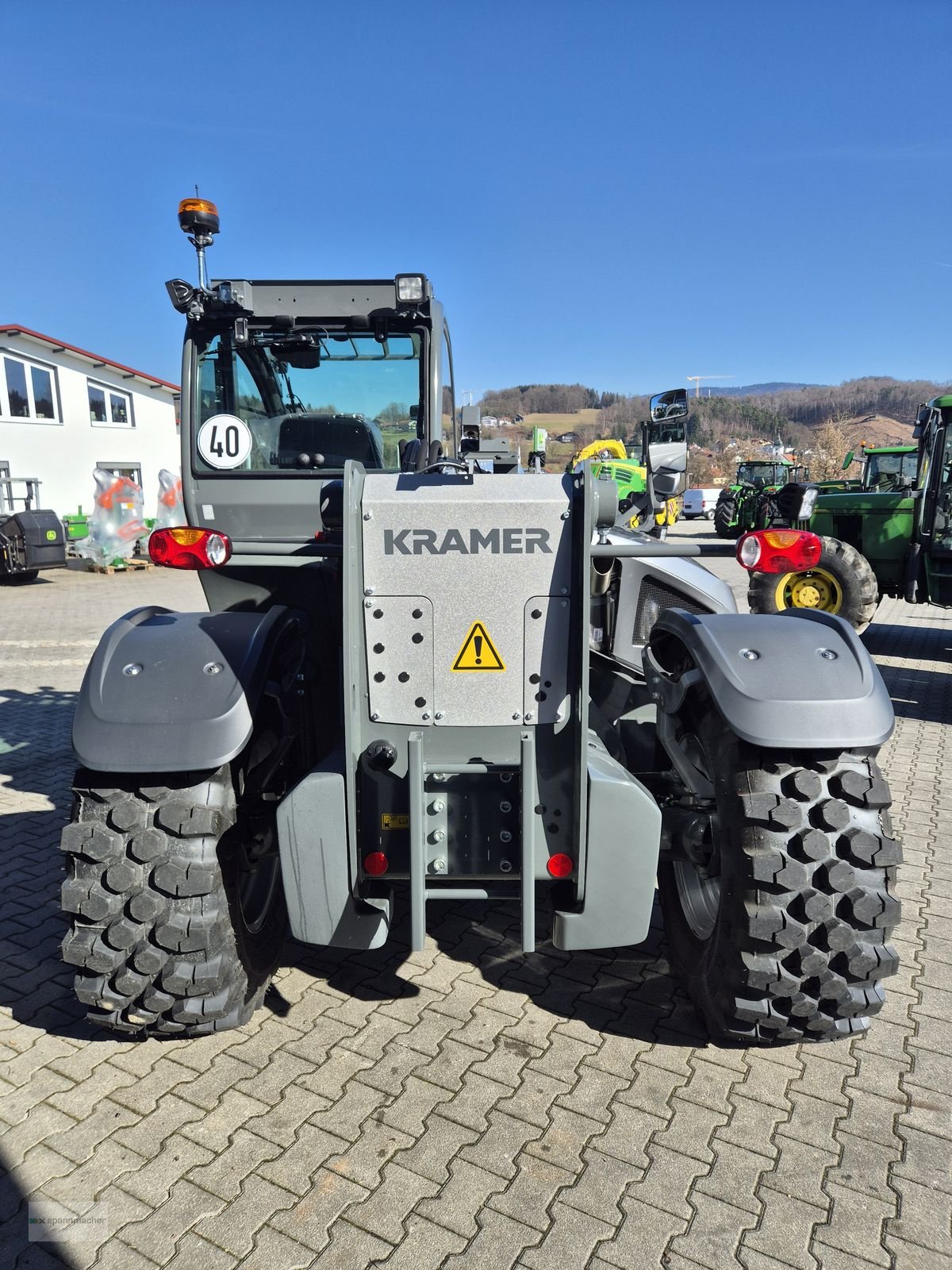 Teleskoplader Türe ait Kramer KT 407, Neumaschine içinde Auerbach (resim 3)