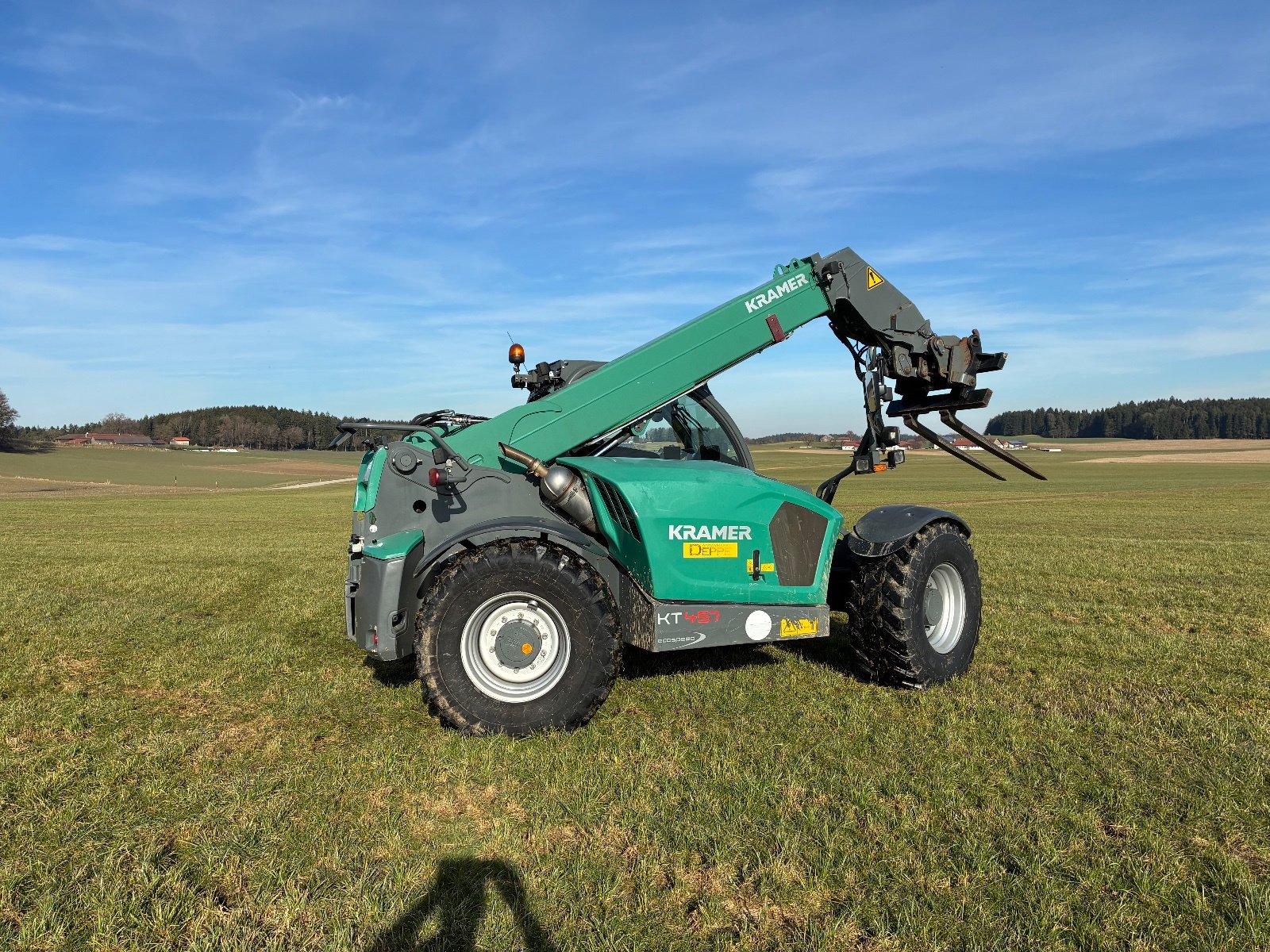 Teleskoplader типа Kramer Kt 457, Gebrauchtmaschine в Schnaitsee (Фотография 7)