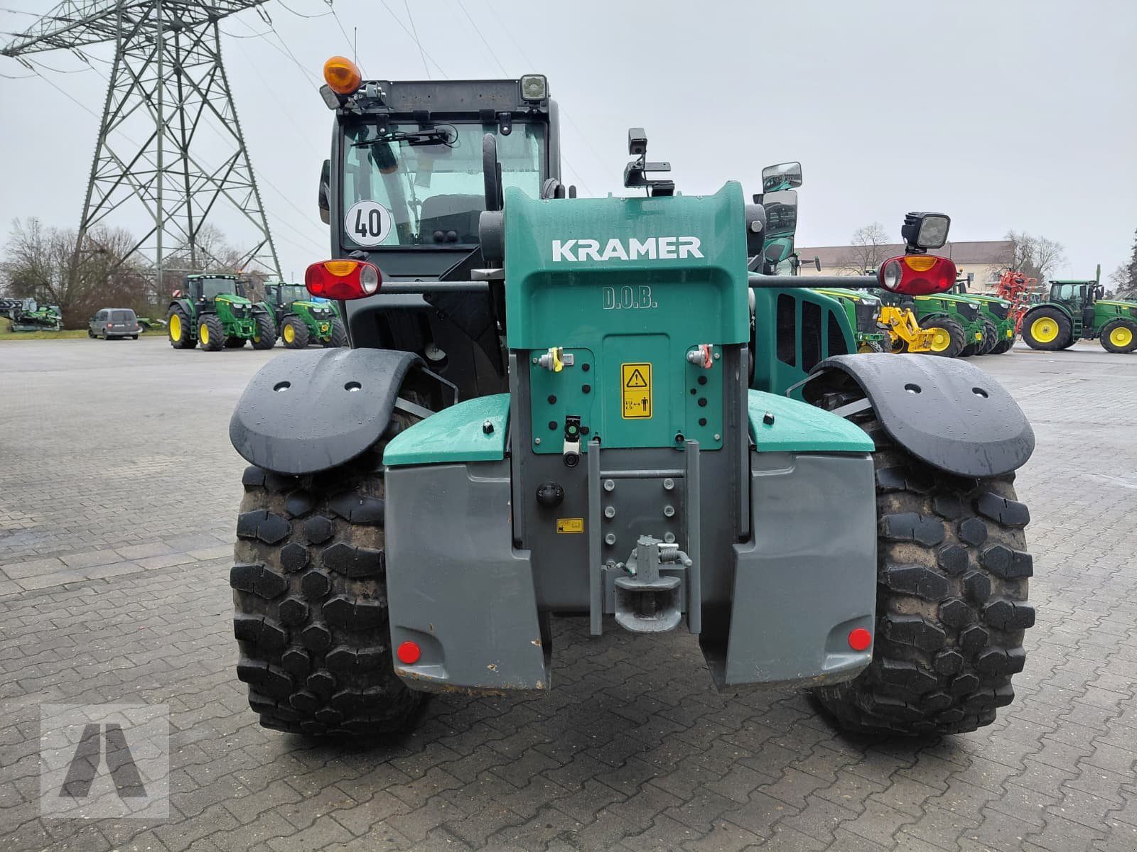 Teleskoplader of the type Kramer KT 507, Gebrauchtmaschine in Regensburg (Picture 7)