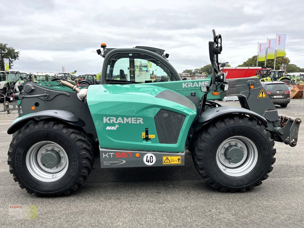 Teleskoplader του τύπου Kramer KT 557 ECOSPEED PRO, 40 km/h, Klima, Reifen NEU !, nur 1.668 h !, Gebrauchtmaschine σε Molbergen (Φωτογραφία 9)