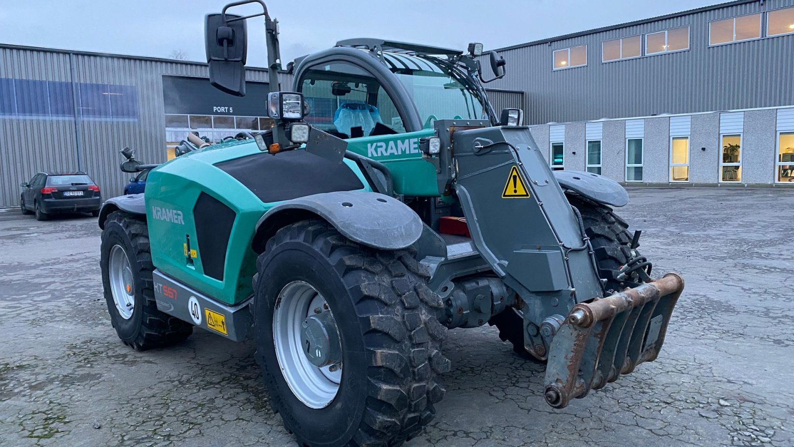 Teleskoplader of the type Kramer KT 557, Gebrauchtmaschine in Roskilde (Picture 1)