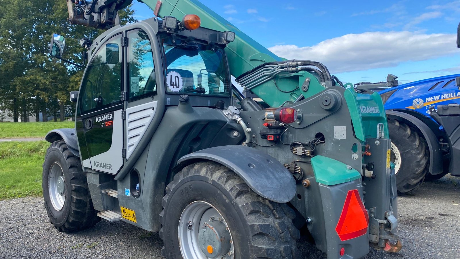 Teleskoplader of the type Kramer KT 557, Gebrauchtmaschine in Roskilde (Picture 5)