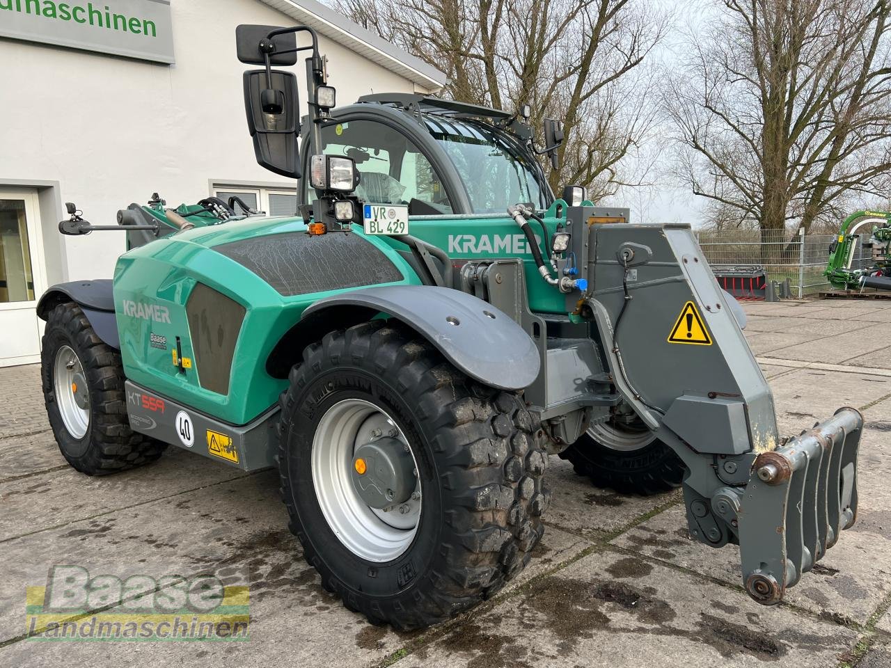 Teleskoplader typu Kramer KT 559 Klima 40 Zentralschmierung, Gebrauchtmaschine v Holthof (Obrázek 3)