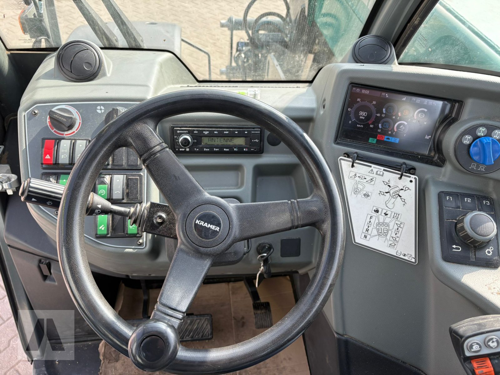 Teleskoplader του τύπου Kramer KT 559 KT559, Gebrauchtmaschine σε Regensburg (Φωτογραφία 9)