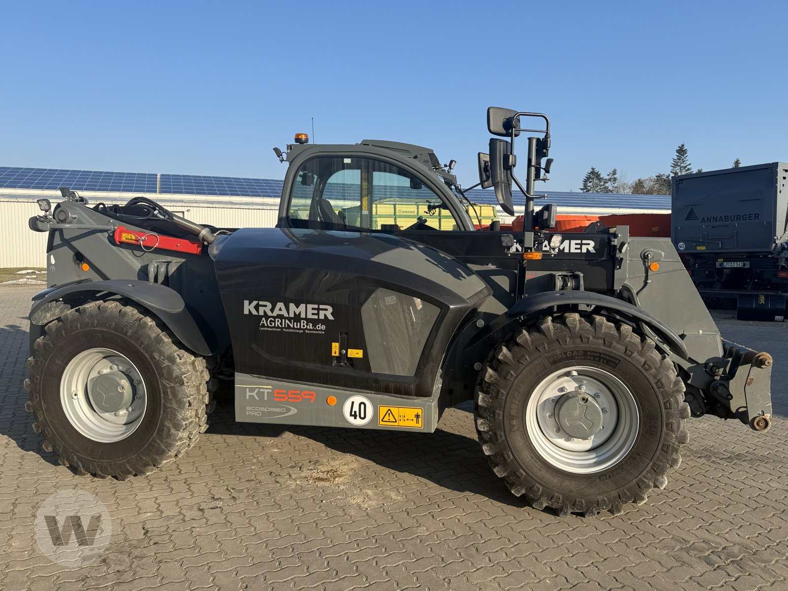 Teleskoplader des Typs Kramer KT 559, Gebrauchtmaschine in Jördenstorf (Bild 9)