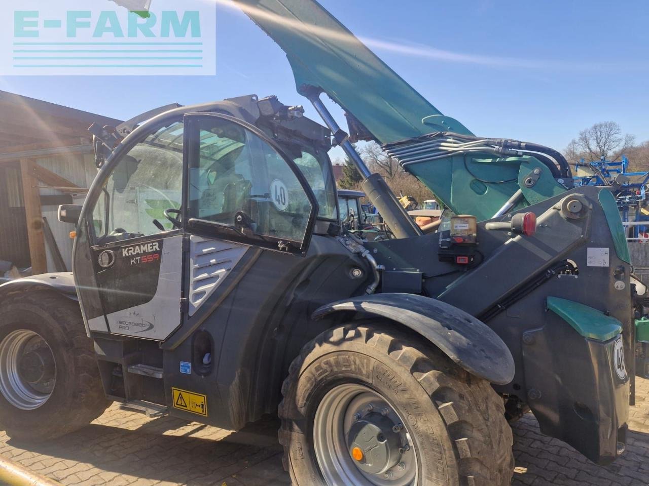 Teleskoplader za tip Kramer KT 559, Gebrauchtmaschine u Hamburg (Slika 1)