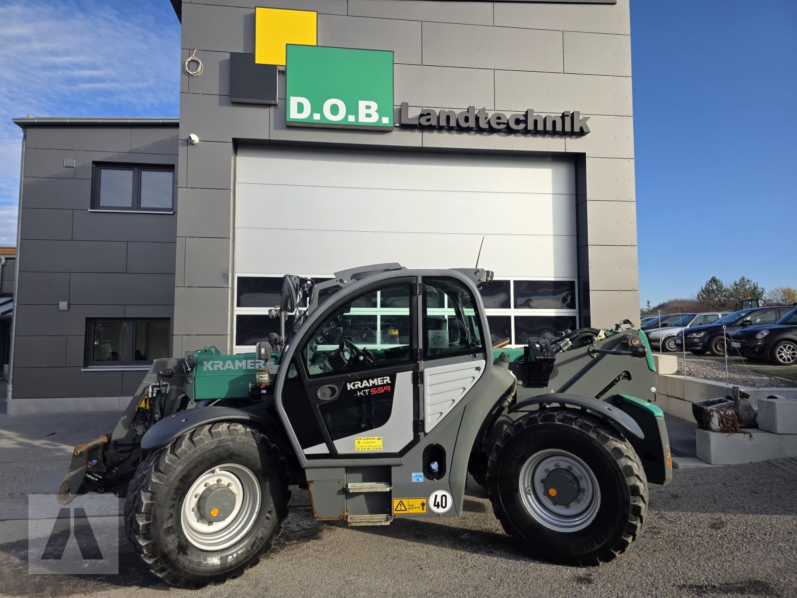 Teleskoplader типа Kramer KT 559, Gebrauchtmaschine в Lauterhofen (Фотография 4)