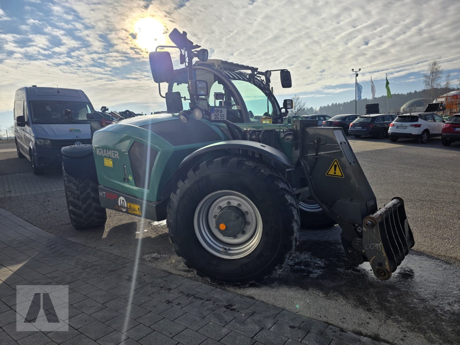 Teleskoplader типа Kramer KT 559, Gebrauchtmaschine в Lauterhofen (Фотография 5)