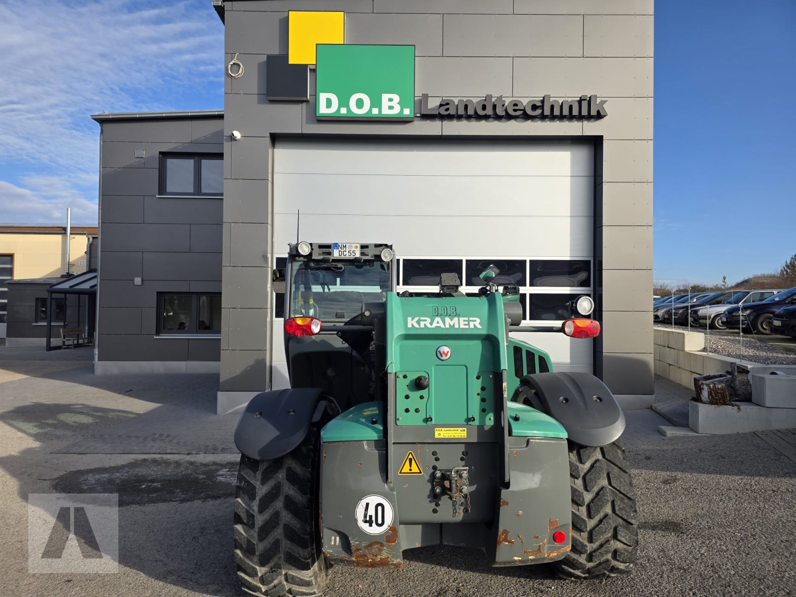 Teleskoplader типа Kramer KT 559, Gebrauchtmaschine в Lauterhofen (Фотография 8)