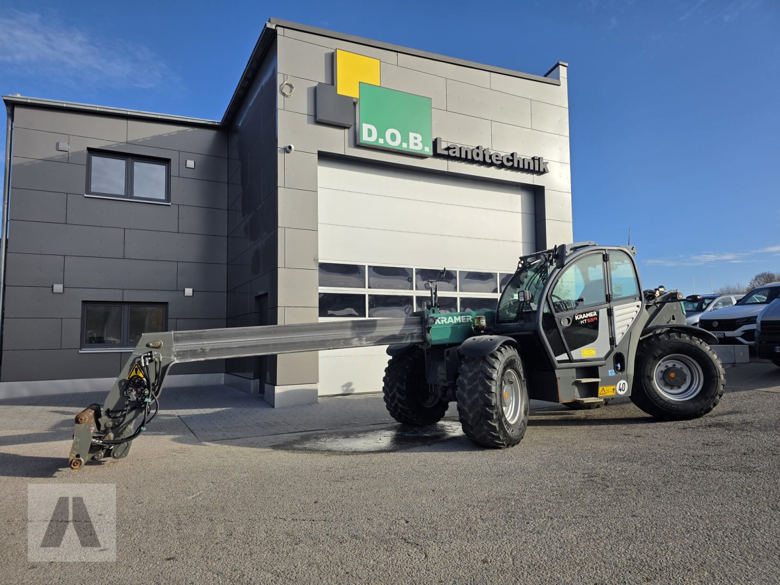 Teleskoplader типа Kramer KT 559, Gebrauchtmaschine в Lauterhofen (Фотография 11)