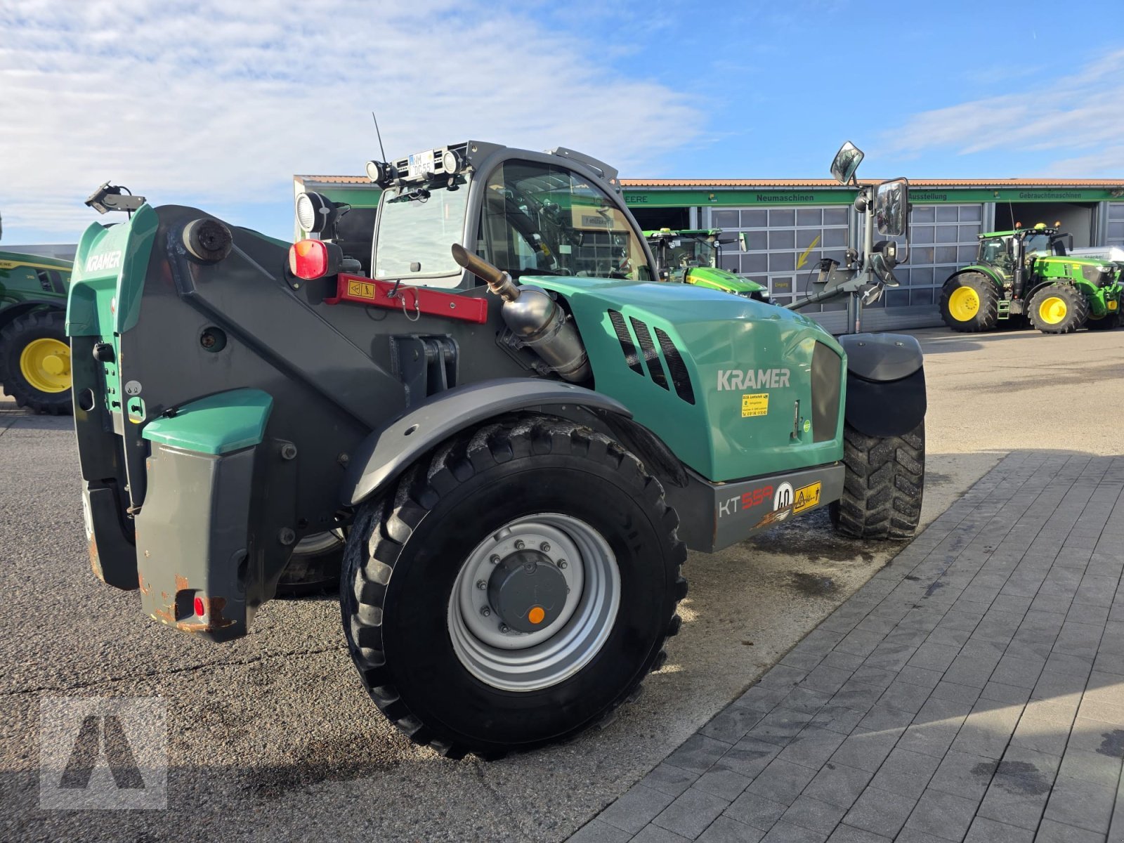 Teleskoplader типа Kramer KT 559, Gebrauchtmaschine в Lauterhofen (Фотография 7)