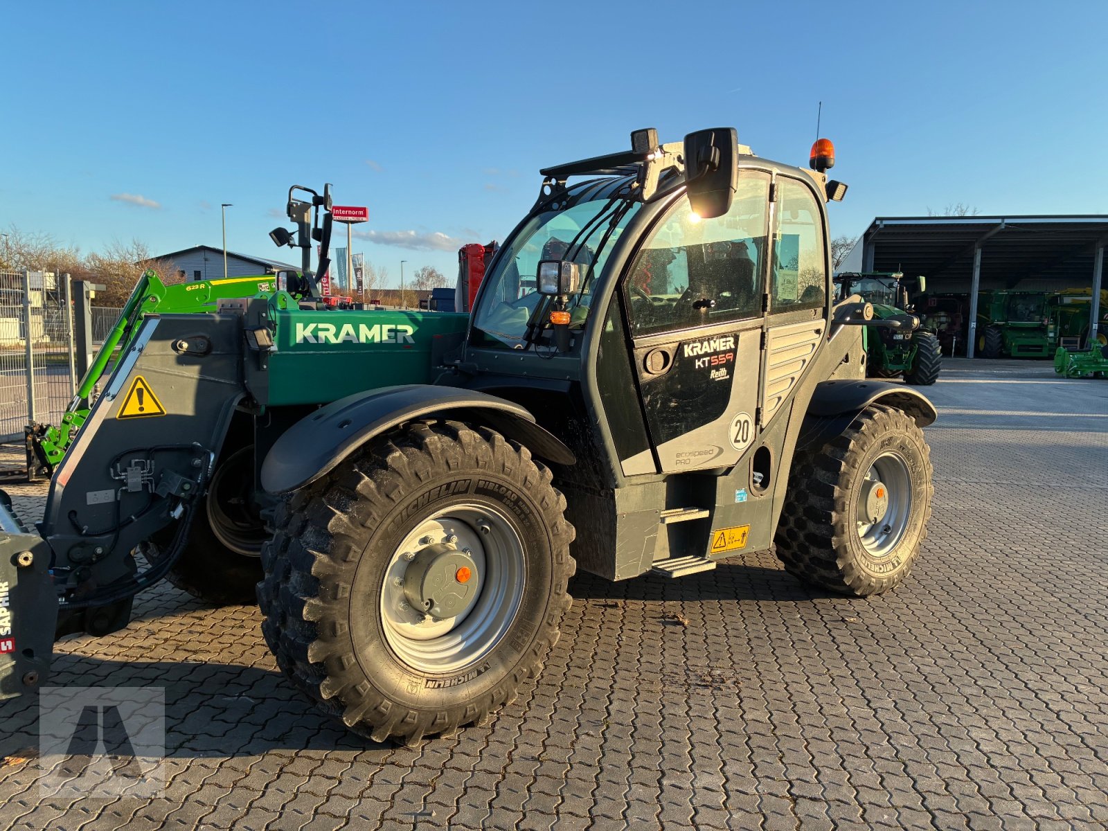 Teleskoplader del tipo Kramer KT 559, Gebrauchtmaschine In Langweid am Lech (Immagine 1)