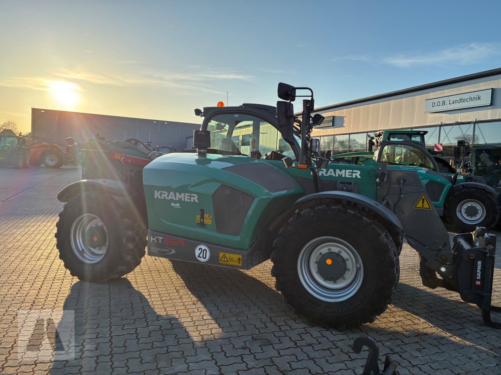 Teleskoplader del tipo Kramer KT 559, Gebrauchtmaschine In Langweid am Lech (Immagine 2)