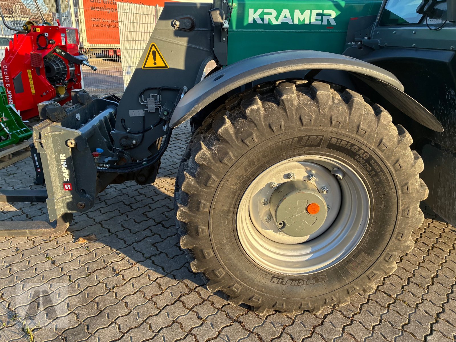 Teleskoplader del tipo Kramer KT 559, Gebrauchtmaschine In Langweid am Lech (Immagine 5)