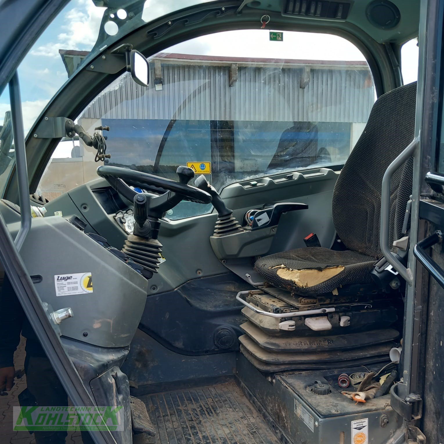 Teleskoplader du type Kramer KT 559, Gebrauchtmaschine en Tann (Photo 5)
