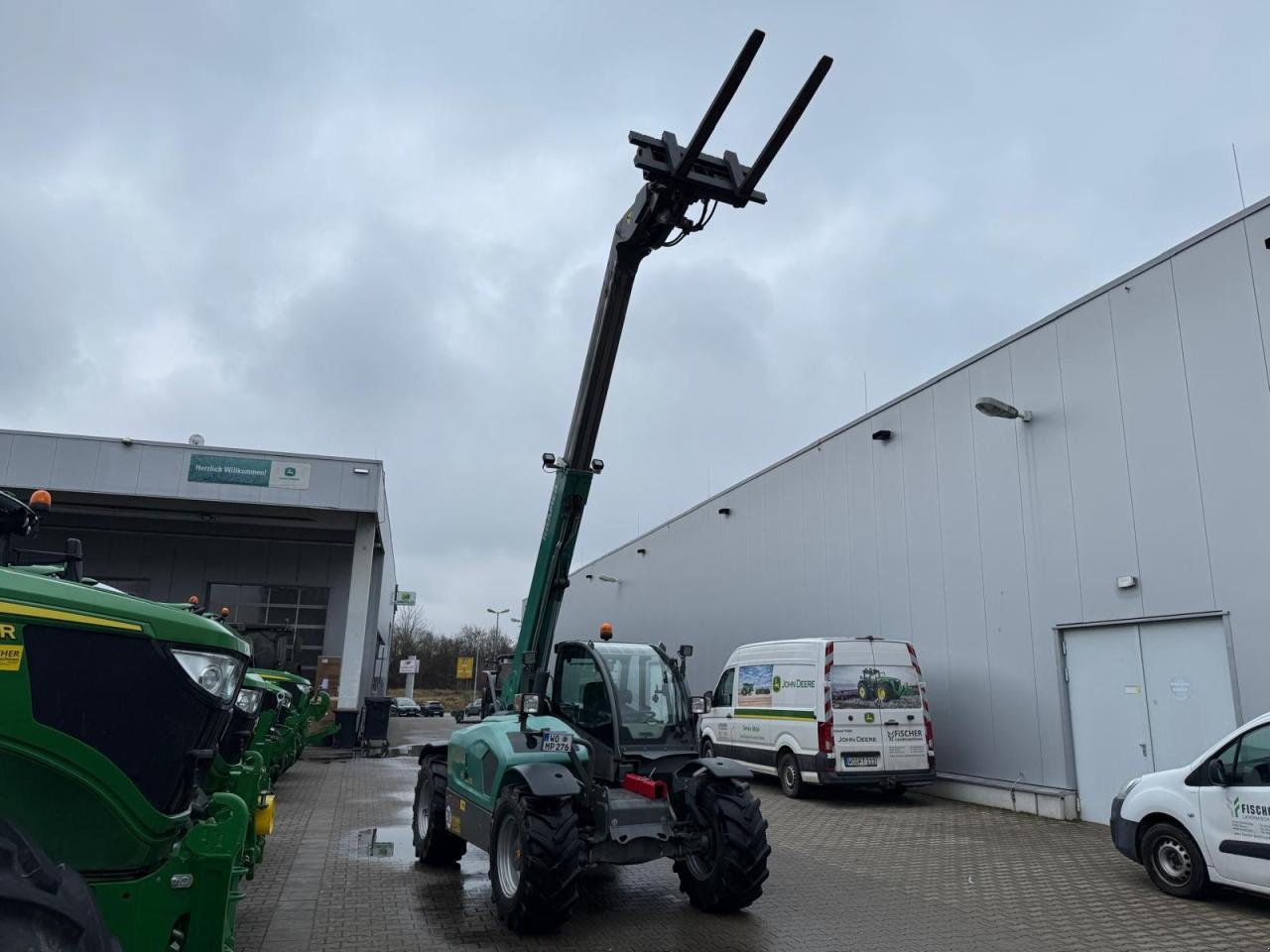 Teleskoplader typu Kramer KT276 (418-22), Gebrauchtmaschine v Niederkirchen (Obrázek 11)