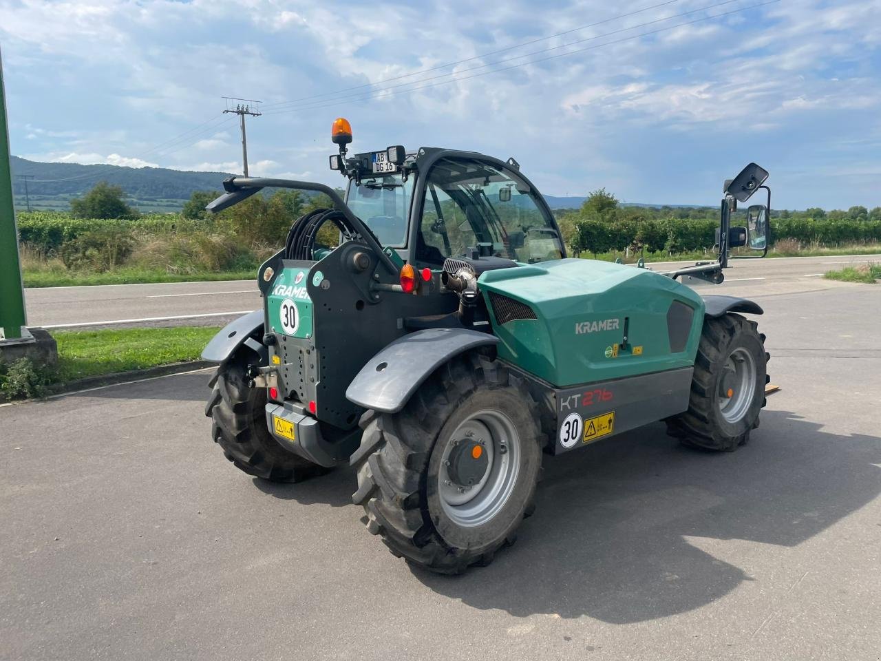 Teleskoplader des Typs Kramer KT276 nur 950 Stunden (418-22), Gebrauchtmaschine in Niederkirchen (Bild 2)