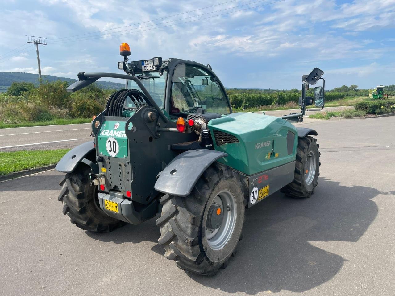 Teleskoplader des Typs Kramer KT276 nur 950 Stunden (418-22), Gebrauchtmaschine in Niederkirchen (Bild 8)