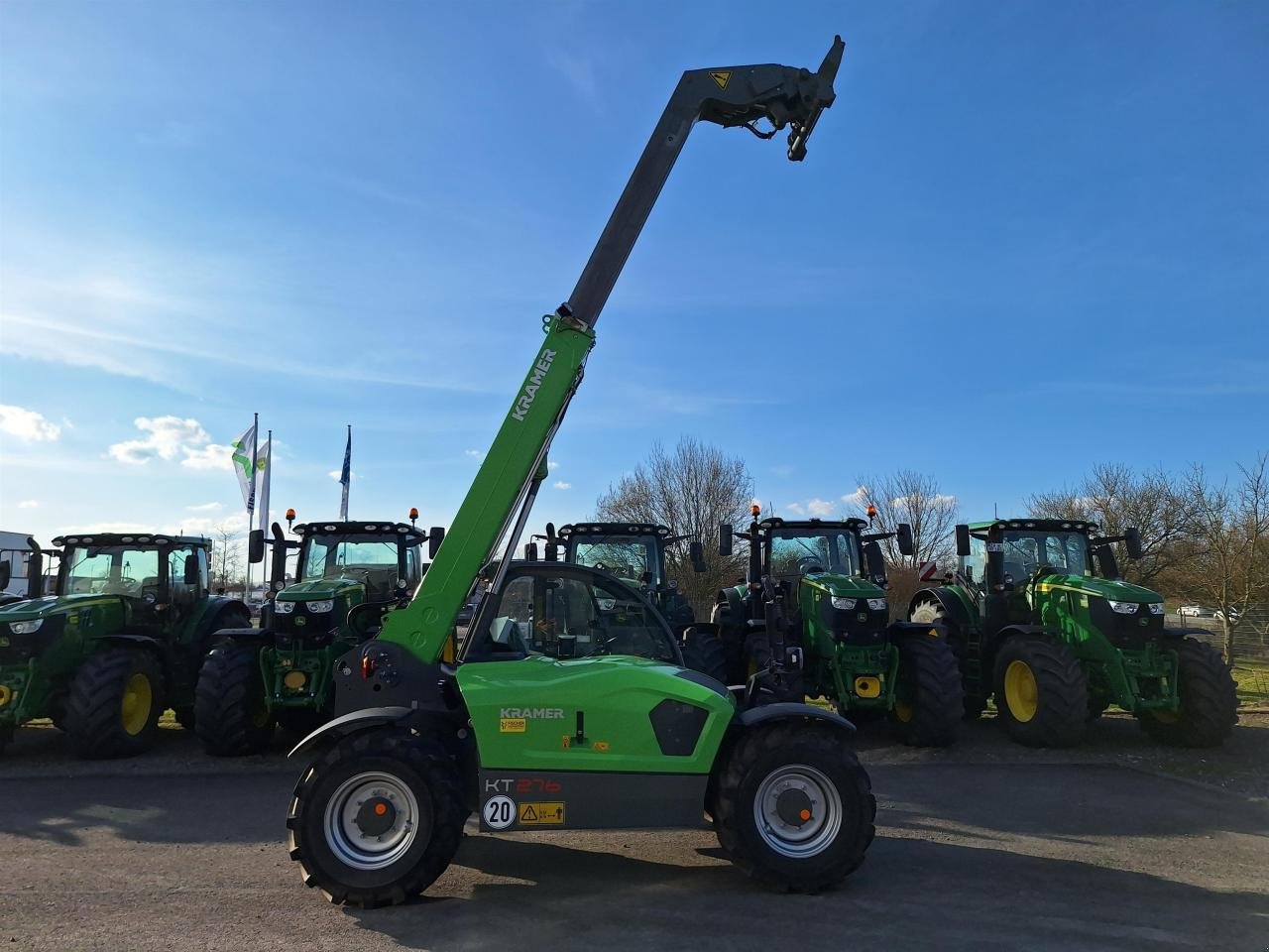 Teleskoplader типа Kramer KT276, Vorführmaschine в Zweibrücken (Фотография 17)