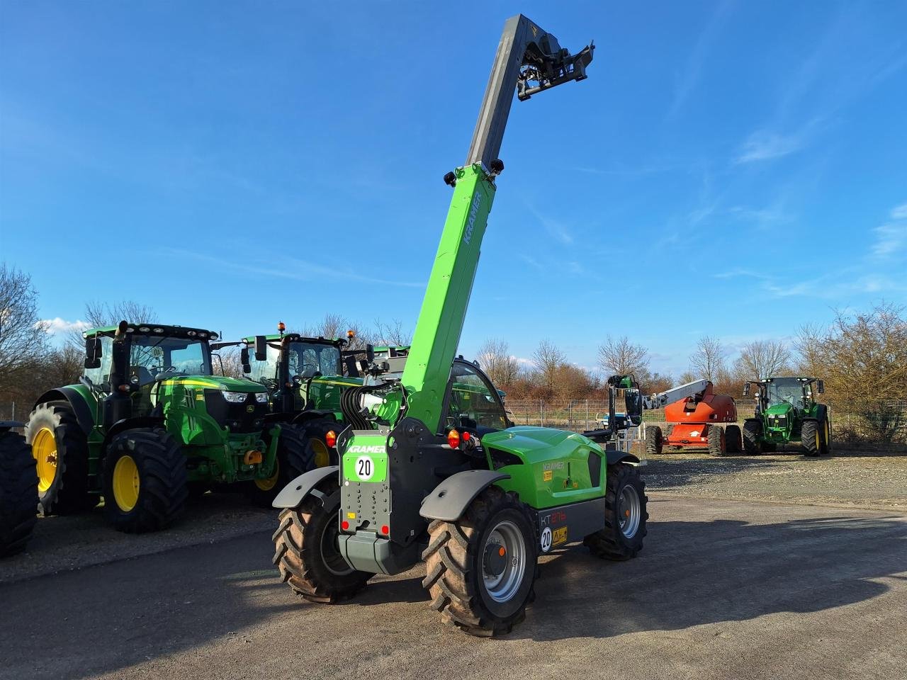 Teleskoplader типа Kramer KT276, Vorführmaschine в Zweibrücken (Фотография 18)