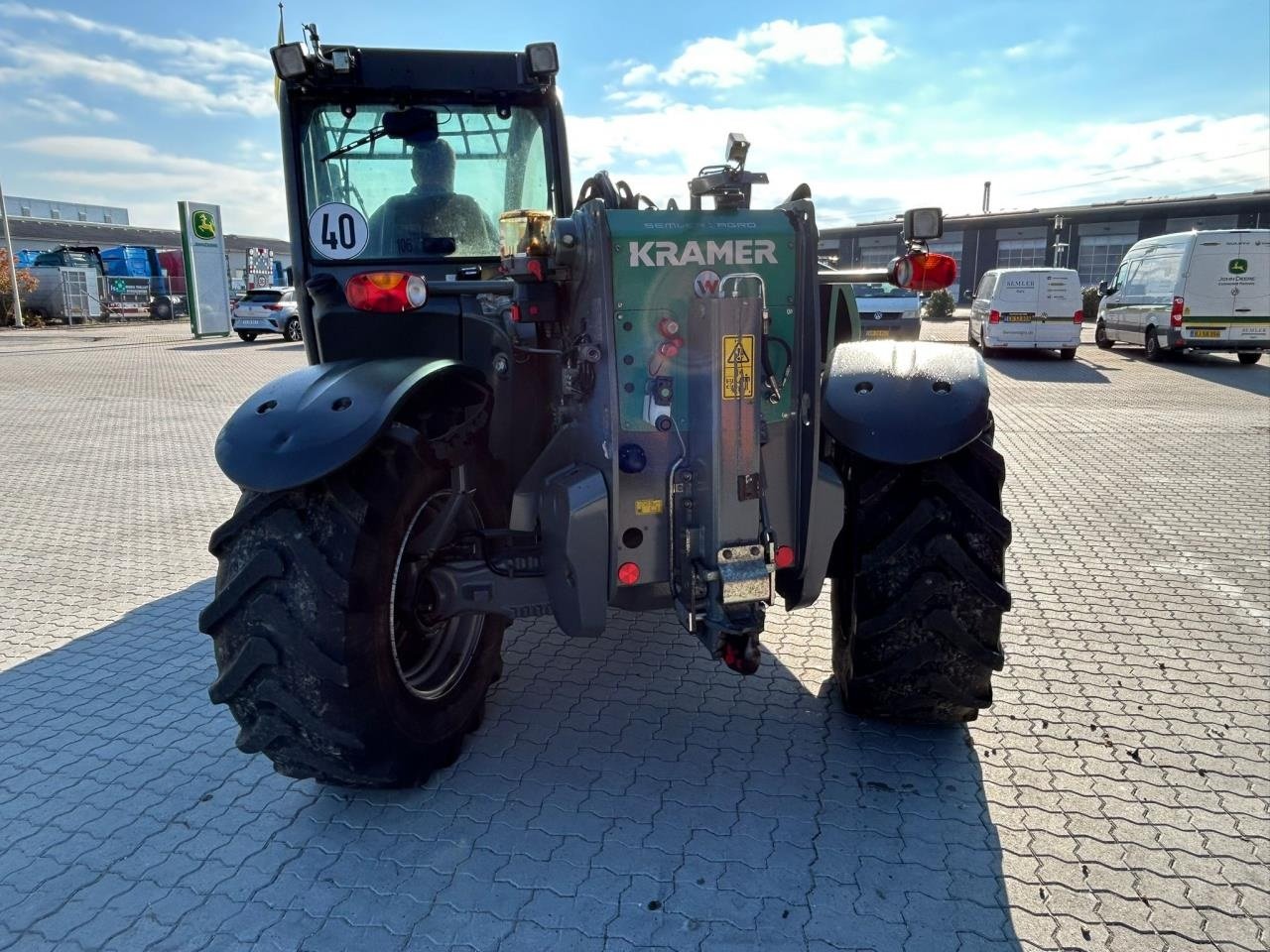 Teleskoplader of the type Kramer KT356, Gebrauchtmaschine in Næstved (Picture 7)