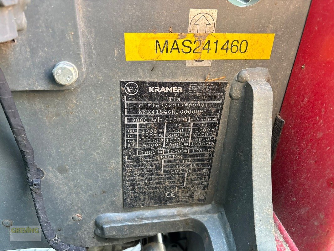 Teleskoplader типа Kramer KT357 Demo, Gebrauchtmaschine в Kevelaer (Фотография 16)
