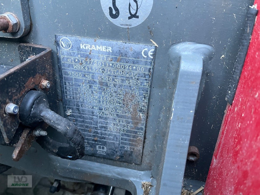 Teleskoplader del tipo Kramer KT357, Gebrauchtmaschine In Spelle (Immagine 7)
