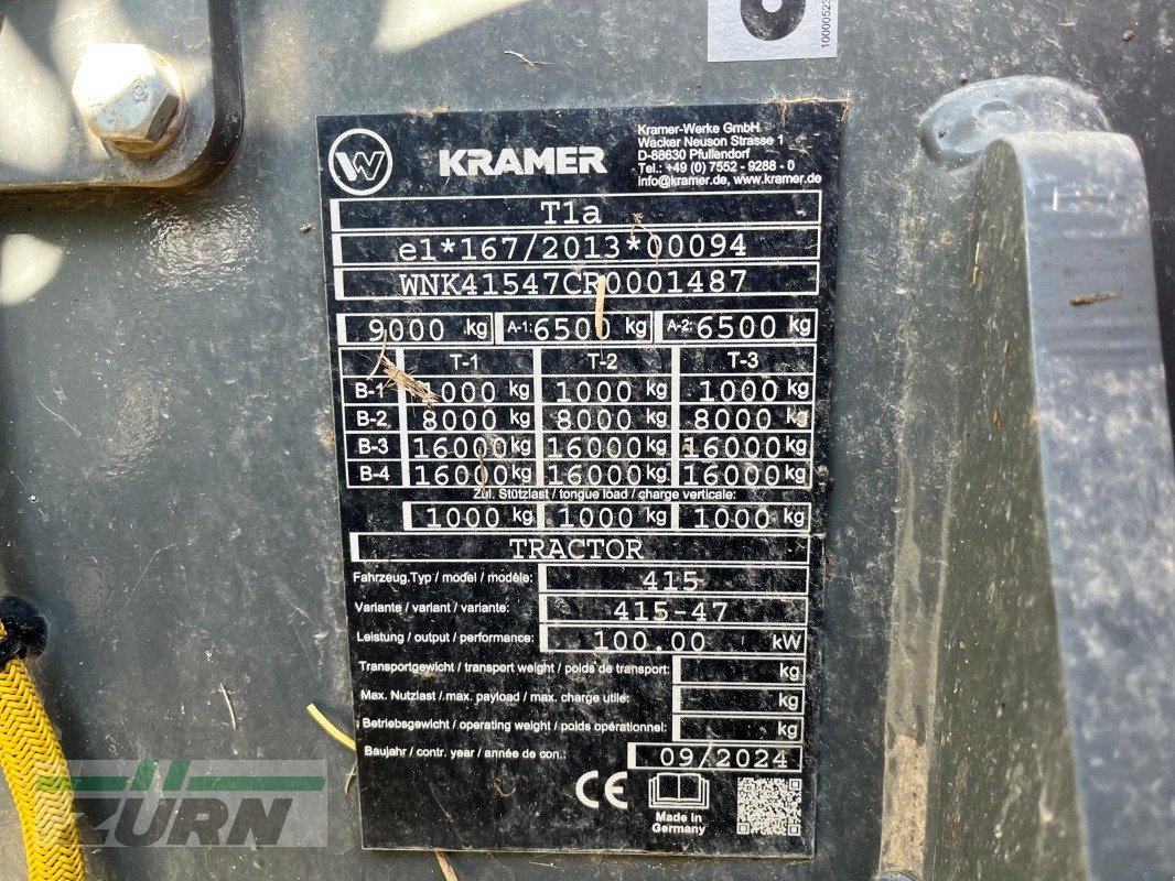 Teleskoplader tipa Kramer KT407, Neumaschine u Inneringen (Slika 19)