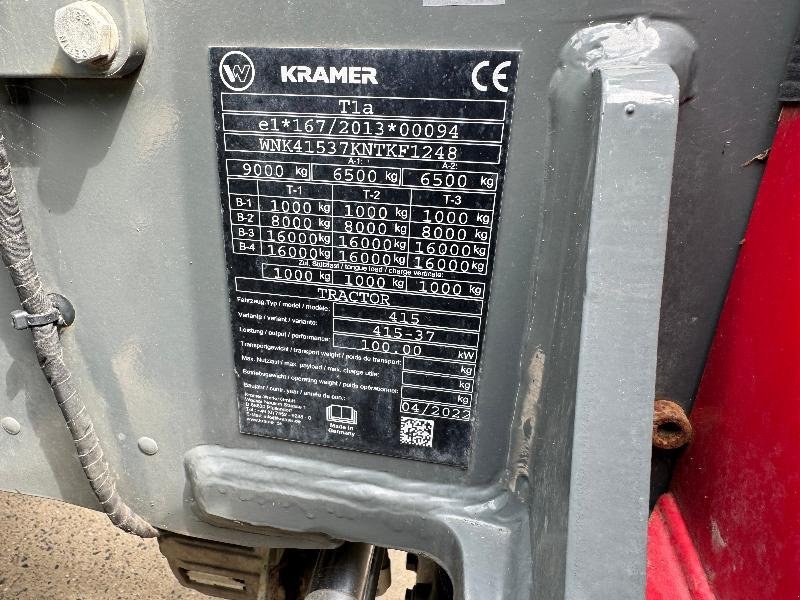 Teleskoplader des Typs Kramer KT407, Gebrauchtmaschine in Richebourg (Bild 8)