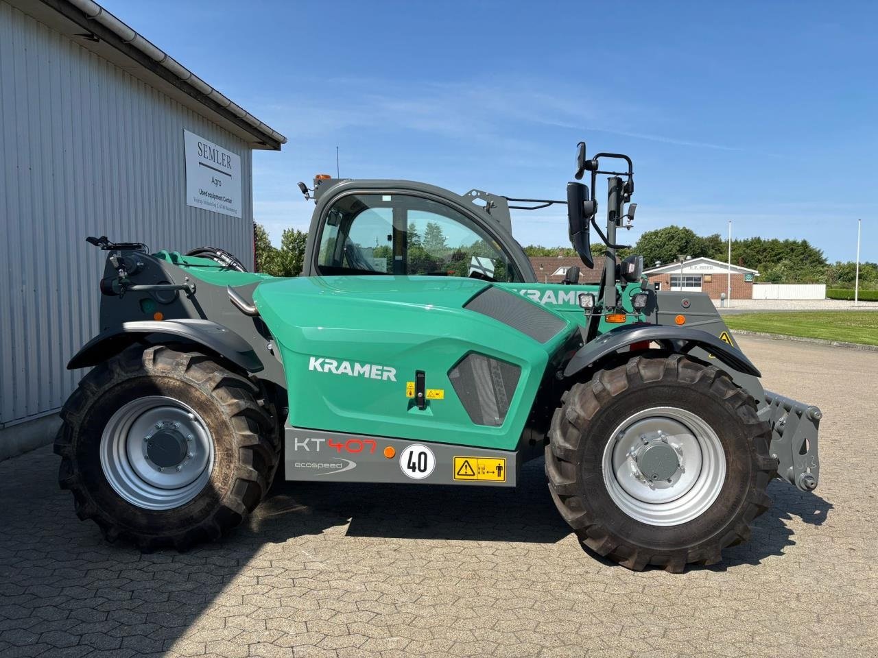 Teleskoplader of the type Kramer KT407, Gebrauchtmaschine in Bramming (Picture 12)