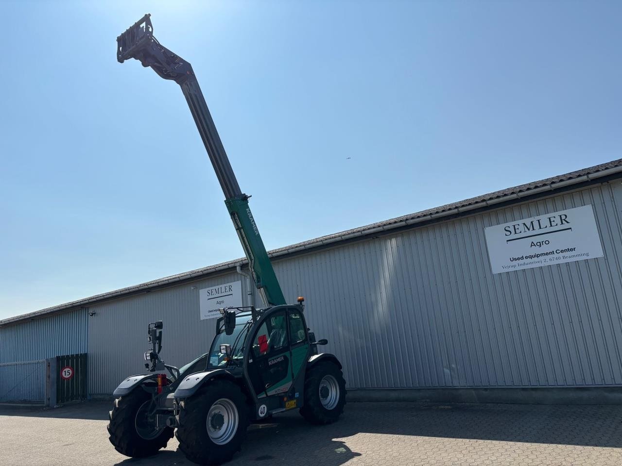 Teleskoplader of the type Kramer KT407, Gebrauchtmaschine in Bramming (Picture 8)