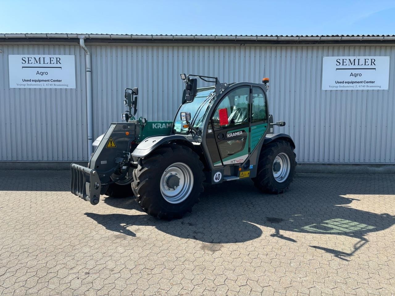 Teleskoplader of the type Kramer KT407, Gebrauchtmaschine in Bramming (Picture 1)