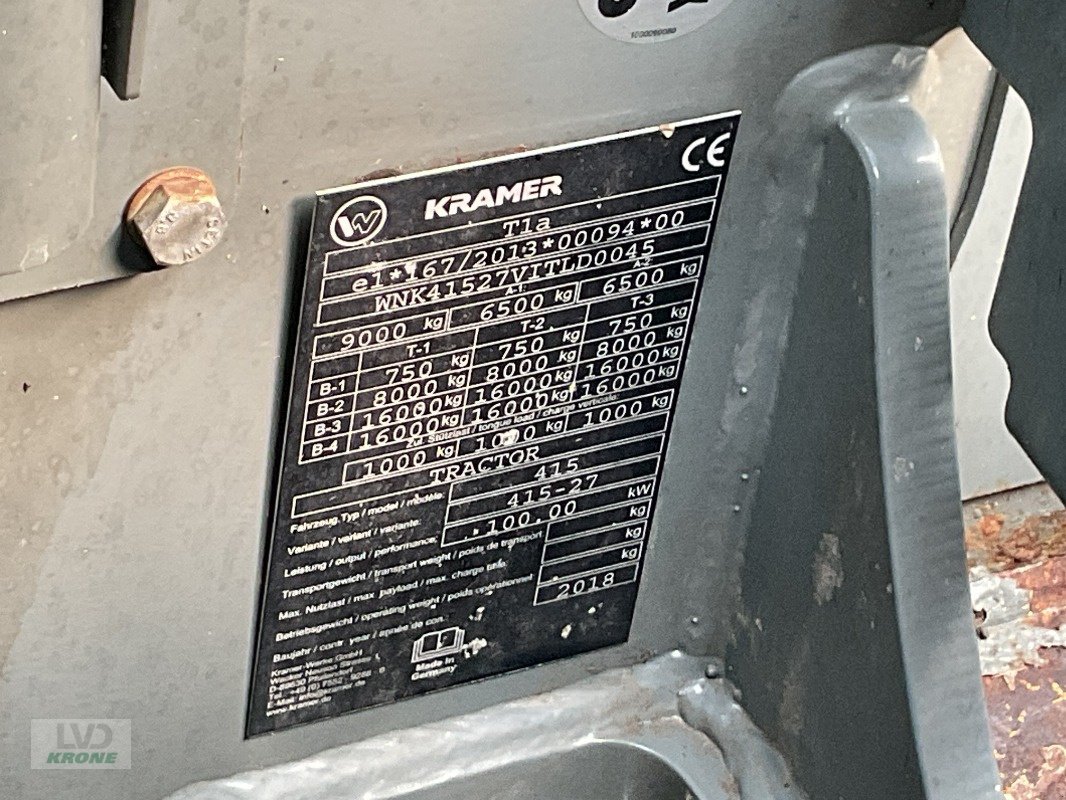Teleskoplader za tip Kramer KT407, Gebrauchtmaschine u Spelle (Slika 20)