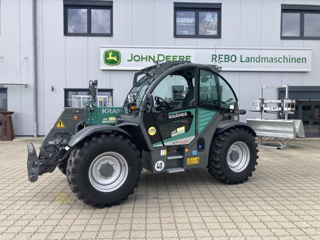 Teleskoplader del tipo Kramer KT407, Neumaschine In Dätgen (Immagine 1)