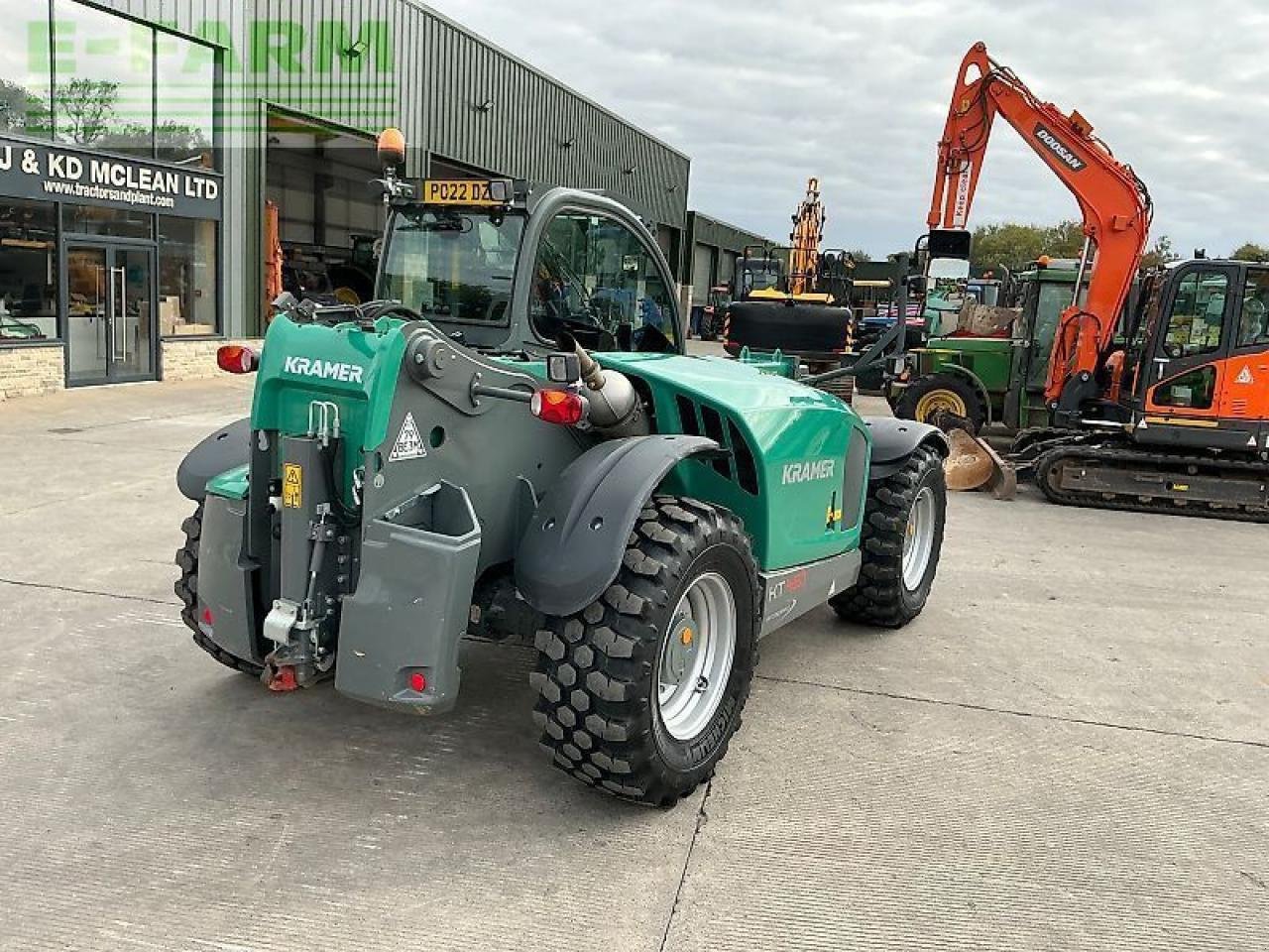 Teleskoplader typu Kramer kt457 eco speed telehandler (st24514), Gebrauchtmaschine v SHAFTESBURY (Obrázek 9)