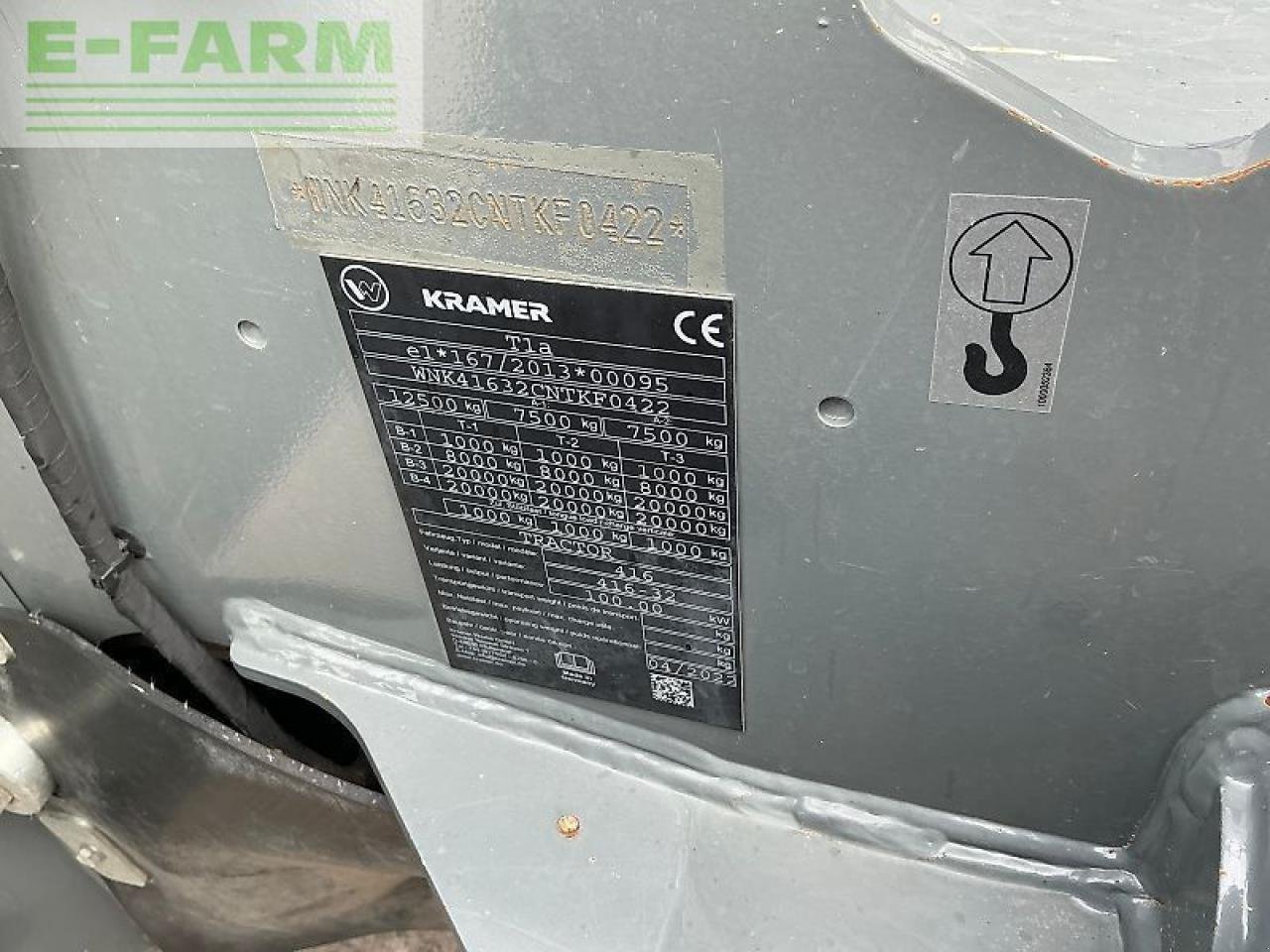 Teleskoplader typu Kramer kt457 eco speed telehandler (st24514), Gebrauchtmaschine v SHAFTESBURY (Obrázek 18)