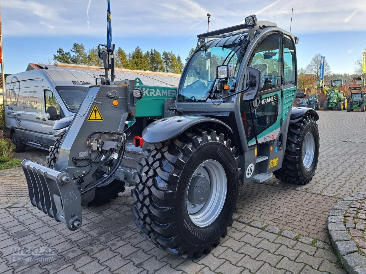 Teleskoplader typu Kramer KT457, Neumaschine v Schirradorf (Obrázek 2)