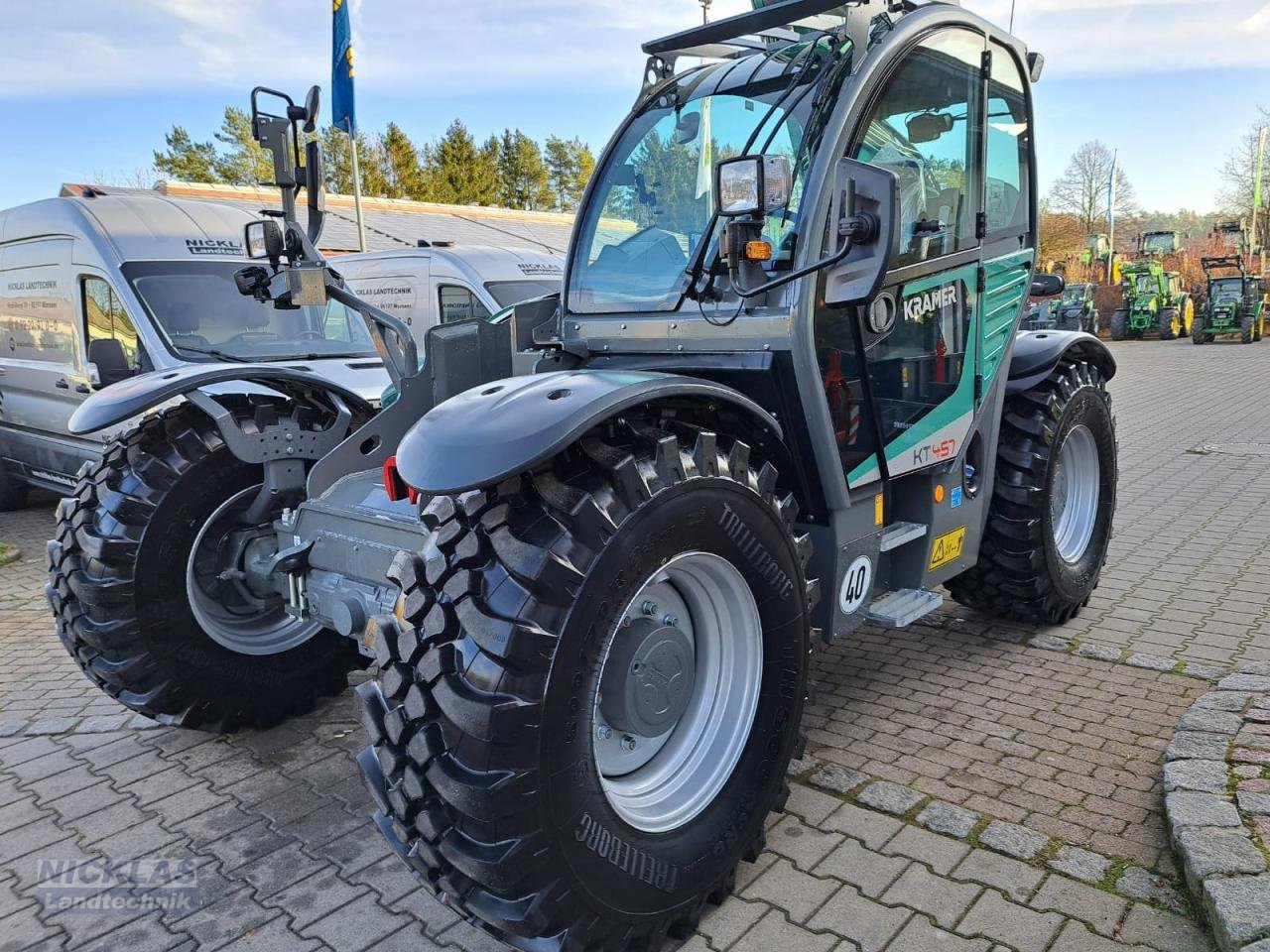 Teleskoplader typu Kramer KT457, Neumaschine v Schirradorf (Obrázek 15)