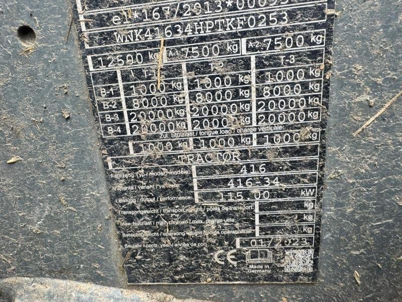 Teleskoplader of the type Kramer KT557, Gebrauchtmaschine in Richebourg (Picture 4)