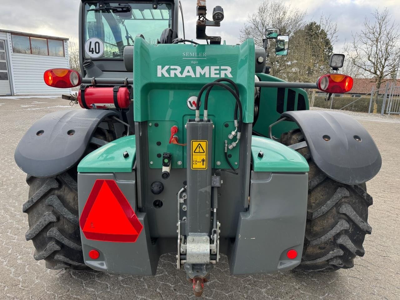 Teleskoplader of the type Kramer KT557, Gebrauchtmaschine in Trige (Picture 13)