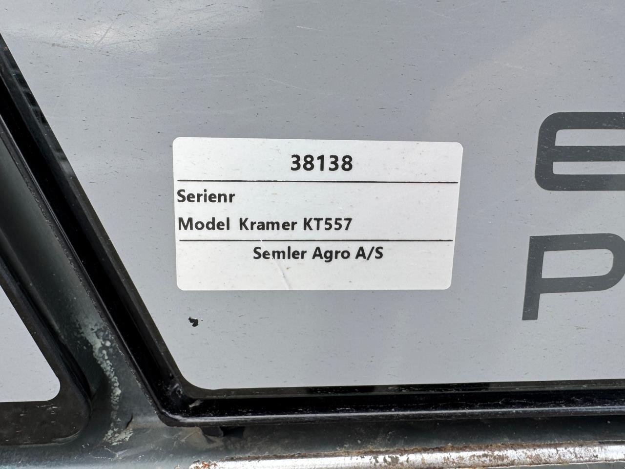 Teleskoplader typu Kramer KT557, Gebrauchtmaschine v Trige (Obrázek 3)