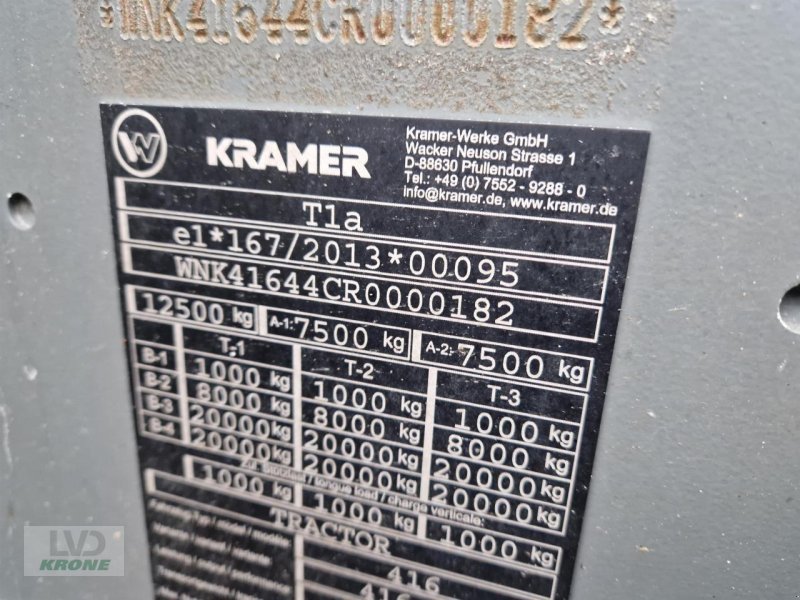 Teleskoplader typu Kramer KT557, Gebrauchtmaschine v Spelle (Obrázek 13)