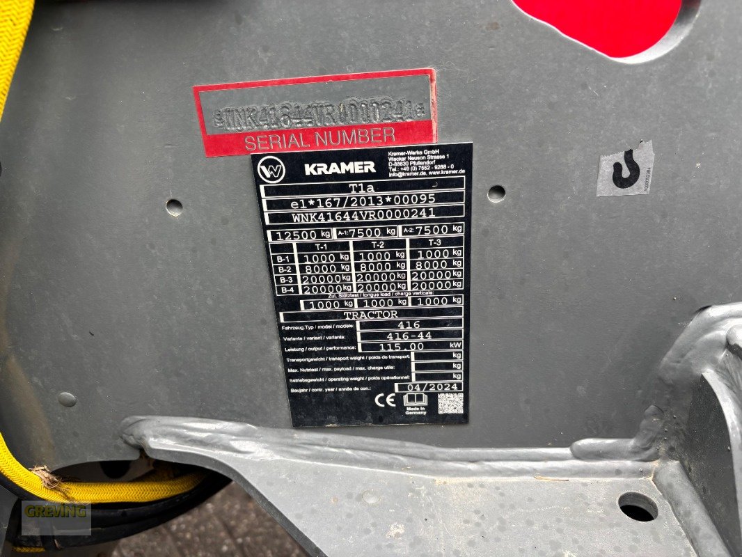 Teleskoplader типа Kramer KT557, Gebrauchtmaschine в Greven (Фотография 14)